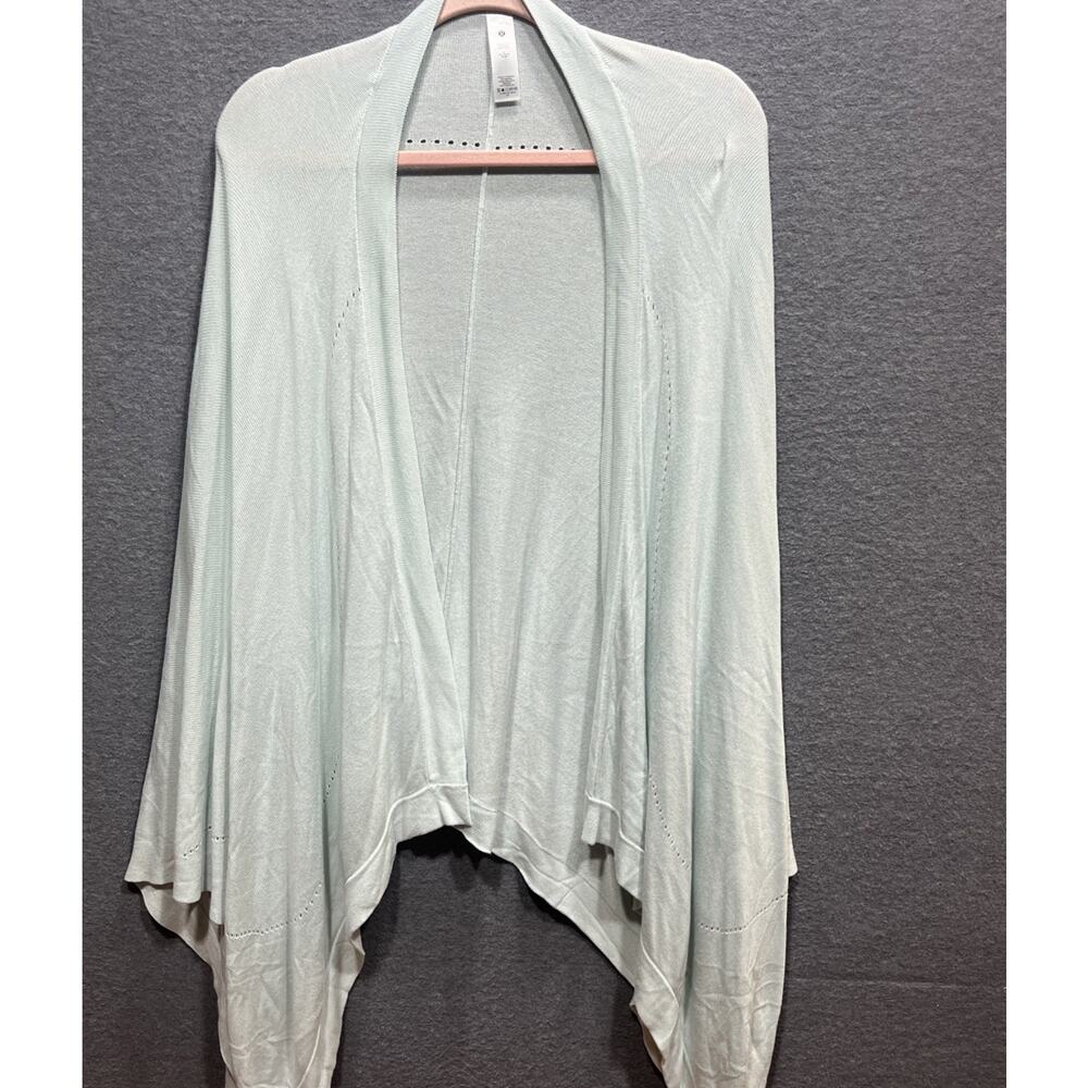 Lululemon Open Mind Wrap Light Blue One Size View 5